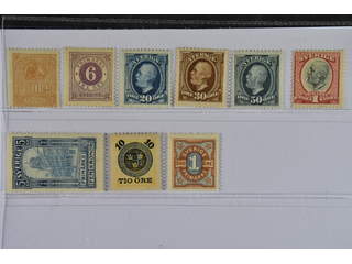 Sweden. ★ 1877–1903. All different, e.g. F 14N, 31, 56, 58-60, 65. Mostly good quality. …