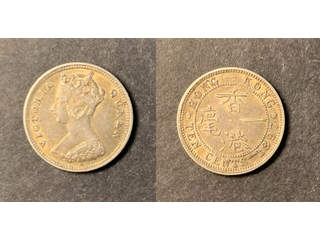 Hongkong Queen Victoria (1841-1901) 10 cents 1897, AU
