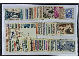 France. Used 1902–64. All different, e.g. Mi 990, 1015-20, 1053-58, 1094-99, 1177, 1480. …