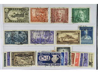 Italy. Used 1931–51. All different, e.g. Mi 368,613, 618-19, 759-60, 773, 774-76, 785, …