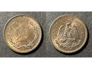 Mexiko 1 centavo 1936, UNC
