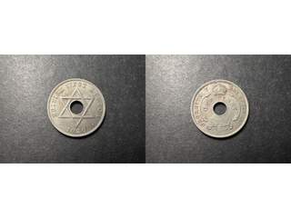 Brittiska Västafrika George V (1910-1936) 1 penny 1920 H, AU