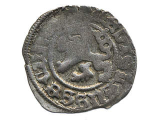 Coins, Germany, Bohemia. Sigismund (1420-1437), 1 pfennig ND (1420-1437). 0.43 g. …