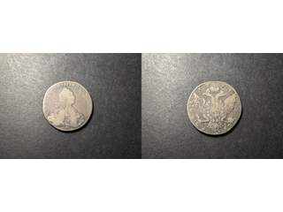 Ryssland Catherine II (1762-1796) 1 rouble 1774, F