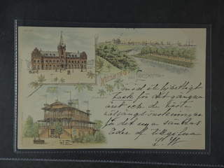 Sweden. Postcard Facit 52 , Gruss Aus. Landskrona, "Helsning från", used card sent from …