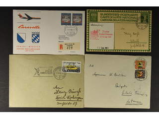 Switzerland. Covers. 39 covers and cards mostly 1930-1960's incl. many Registered, some …