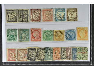 France. Used 1881–1953. Back-of-the-book. All different, e.g. Mi, Postage Due 13, 17, …