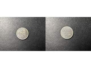 Danzig 1/2 gulden 1923, AU rengjord