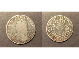 France Louis XV (1715-1774) 1 ecu 1726 A, F rengjord
