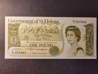 Saint Helena 1 pound 1976, UNC