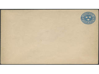 Sweden, Sverige, Sverige, Sverige. Postal stationery, Stamped envelope, Facit Fk1IIa, …