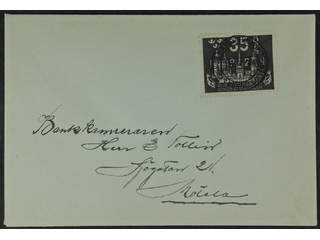 Sweden. Facit 202 cover , 35 öre on cover sent from STOCKHOLM CONGRES POSTAL UNIVERSAL …