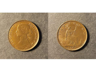 Great Britain Queen Victoria (1837-1901) 1 farthing 1860, AU
