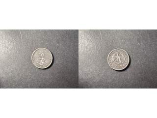 Mexico 50 centavos 1887 CnM, VF