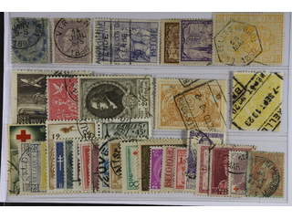 Belgium. Used 1883–1955. All different, e.g. Mi 37, 47, 371, 526-27, 845, 939, 977, …