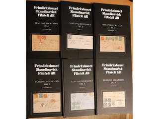 Literature. 'Samling Beckeman' Part 1–6, the complete hardbound SET (6). A total of 525 …