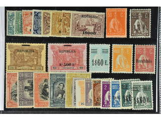 Portugal. ★ 1911–30. All different, e.g. Mi 193, 195, 196-203, 217, 450-54, 482, 505, …