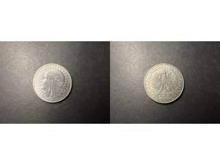 Polen 10 zlotych 1932, AU