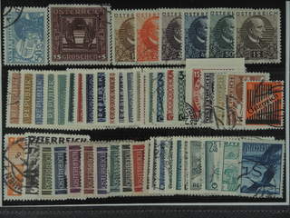 Austria. Used 1925-55. All different, e.g. Mi 477, 490 II, 512-17, 586-87, 649-57, 670, …