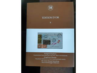 Literature, Saxony. EDITION D'OR, Vol. X: 'Kingdom of Saxony – Transatlantic Mail …