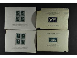 Germany, mixed. ★★. Small lot s/s and booklets. Ngt blandad kval.