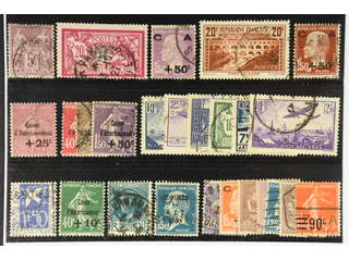 France. Used 1877–1936. All different, e.g. Mi 76, 81 I, 183, 234, 242, 245-46, and …