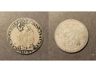 Netherlands - Gelgerland. 1 gulden 1763, VF-XF