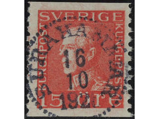 Sweden. Facit 180 used , 20 öre red. EXCELLENT cancellation SURAHAMMAR 16.10.192x.