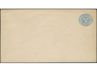 Sweden, Sverige, Sverige, Sverige. Postal stationery, Stamped envelope, Facit Fk1IIb, …
