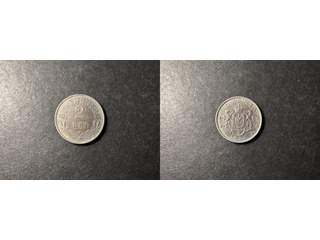 Rumänien Ferdinand I (1914-27) 2 lei 1924, AU