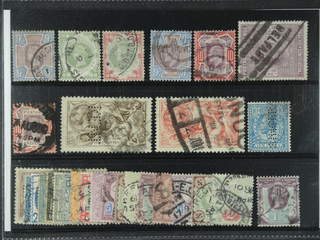 Britain. Used 1887–1934. All different, e.g. Mi 95-97, 101, 112-13, 115, 141-42 III, …