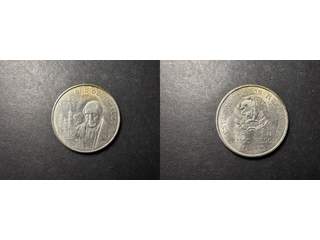 Mexico 5 pesos 1953, AU/UNC