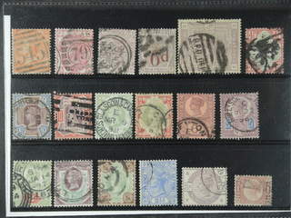 Britain. Used 1865–1887. All different, e.g. Mi 24, 28, 47, 71, 82, 92, 95-97, 101. …