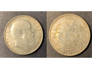 Indien (GB) Edward VII (1902-1910) 1 rupee 1910 Bombay, XF