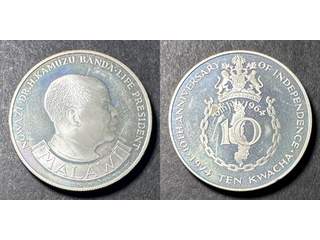 Malawi 10 kwacha 1974, PROOF