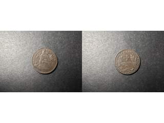 Mexiko 1/4 real 1862 SL Pi, VF