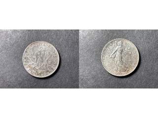 Frankrike 2 francs 1917, UNC