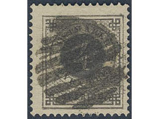 Sweden. Facit 42 used, 4 öre grey. Cancelled with superb FIGURE MARK.