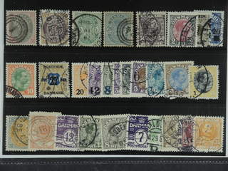 Denmark. Used 1864-1930. All different, e.g. F 34, 44, 50, 52, 67, 162, 164, 183,. …