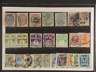 Denmark. Used 1875–1928. All different, e.g. F 30, 44, 48, 50, 52, 67. Mostly good …