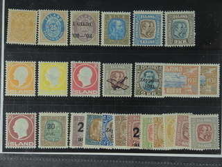Iceland. ★ 1876–1930. All different, e.g. F 8, 29, 44, 74, 88-89, 113, 118-19, 161, 164, …