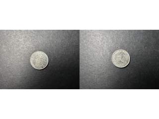 Nederländska Ostindien Willem II (1840-1890) 1/4 gulden 1854, AU