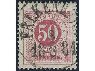Sweden, Sverige, Sverige, Sverige. Facit 36c used, 50 öre violetish carmine. …