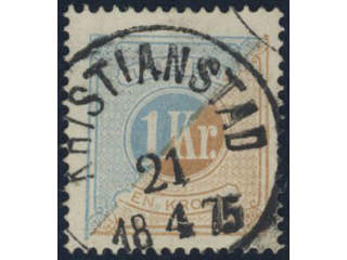 Sweden, Sverige, Sverige, Sverige. Postage due Facit L10a used, 1 Kr light …