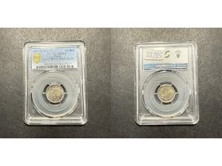 Japan Mutsuhito (1867-1912) 10 sen 1873 (Meiji 6), AU/UNC, PCGS MS63