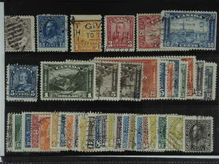 Canada. Used 1903-33. All different, e.g. Mi 81, 111, 128D, 130, 136, 148, 154-55, 157, …