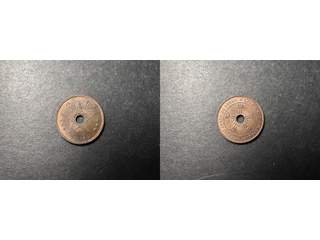 Belgiska Congo Leopold II (1865-1908) 2 centimes 1888, UNC