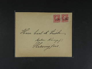 Sweden. Facit 54. FINLAND. Finnish single line cancellation FRÅN UTLANDET …