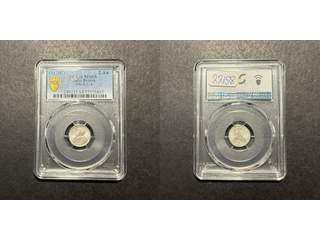 Indien George V (1910-1936) 2 annas 1917 (C), UNC, PCGS MS65