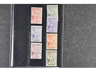 Belgium. Michel 366–72 ★ , 1933 Tuberculosis SET (7). 25+15 c is without gum, the others …